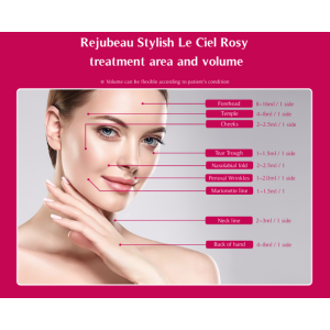 REJUBEAU STYLISH LE CIEL ROSY Poly L-Lactic Acid Injectable PLLA Derma Filler REJUBEAU STYLISH LE CIEL ROSY Poly L-Lactic Acid Injectable PLLA Derma Filler